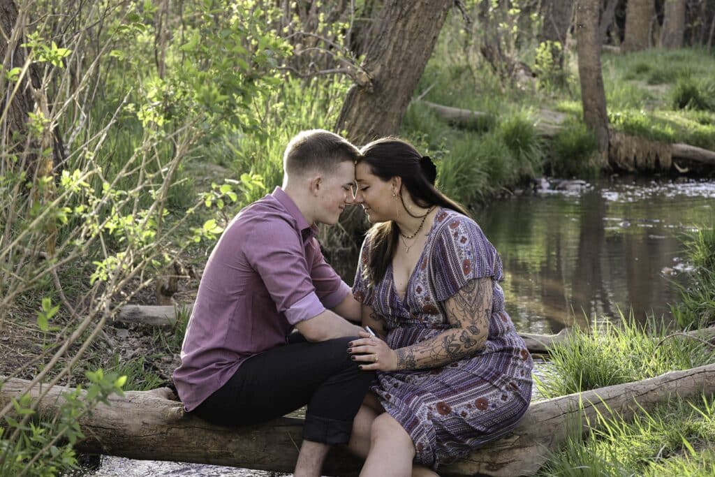 Engagement photo session